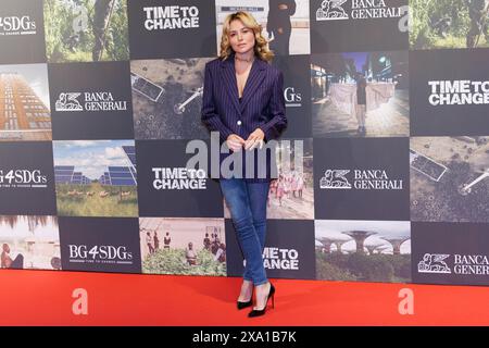 Noemi Brando während des Photocall des Films TIME TO CHANGE, 3. Juni 2024 im Cinema The Space, Rom, Italien Credit: Live Media Publishing Group/Alamy Live News Stockfoto