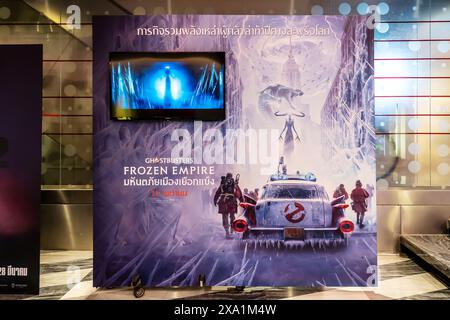 Ein Filmplakat von Frozen Empire Stockfoto