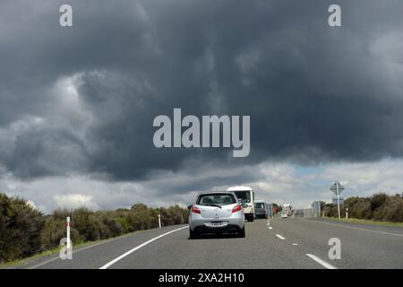 Wunderschöne Landschaften in den zentralen Regionen der nördlichen Insel Neuseelands. Stockfoto