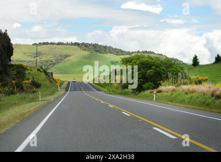 Wunderschöne Landschaften in den zentralen Regionen der nördlichen Insel Neuseelands. Stockfoto