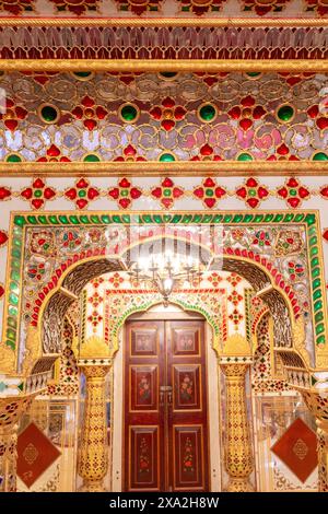 Shoba Niwas, Stadtpalast, Jaipur, Rajasthan, Indien, Südasien. Stockfoto