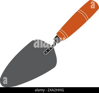 Zementlöffel Bild Vektor Illustration Design Stock Vektor