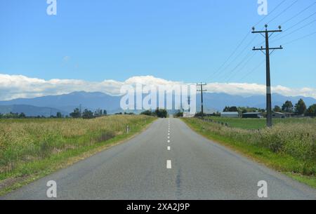 Wunderschöne Landschaften in den zentralen Regionen der nördlichen Insel Neuseelands. Stockfoto