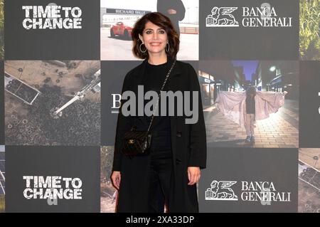 Caterina Murino bei der Premiere des Dokumentarfilms Tim to Change im Space Cinema Moderno. Rom, 03.06.2024 *** Caterina Murino bei der Premiere des Dokumentarfilms Tim to Change im Space Cinema Moderno Rome, 03 06 2024 Foto:XA.XM.xTinghinox/xFuturexImagex Time 4646 Stockfoto