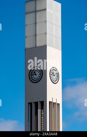 Hopwood Clock Tower in Palmerston North - Neuseeland Stockfoto