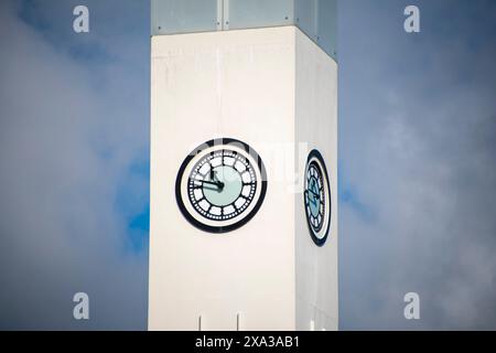 Hopwood Clock Tower in Palmerston North - Neuseeland Stockfoto