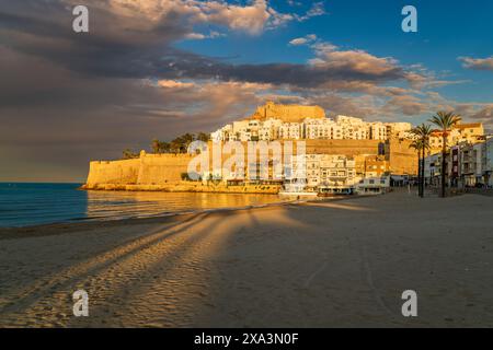 Peniscola, Valencia, Spanien Stockfoto