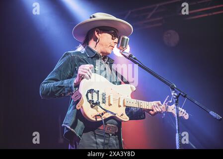 Turin, Italien 03/06/2024 - Micah P. Hinson im Konzert im Hiroshima Mon Amour für die italienische Tour 2024 Stockfoto