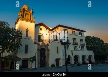 Das historische Denkmal von El Pueblo de Los Angeles. Stockfoto