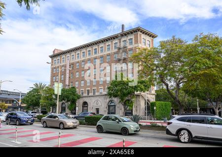 Die Straßen von Culver City in Kalifornien Stockfoto