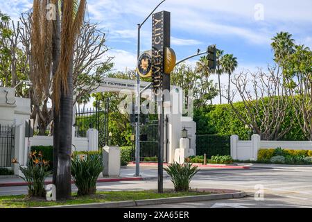 Die Straßen von Culver City in Kalifornien Stockfoto