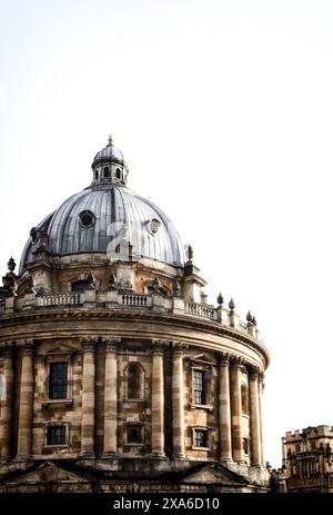 Die berühmte Kuppel der Radcliffe Camera Library gehört zur Oxford University am Radcliffe Square, Oxford Stockfoto