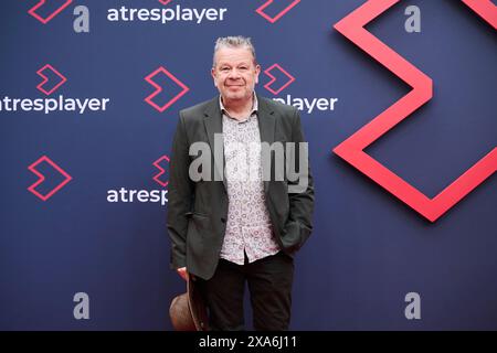 Madrid, Spanien. Juni 2024. Chicote nimmt am 3. Juni 2024 an einem Fotogespräch zum 5. Jahrestag von Atresplayer in Madrid Teil. (Foto: Oscar Gonzalez/SIPA USA) Credit: SIPA USA/Alamy Live News Stockfoto