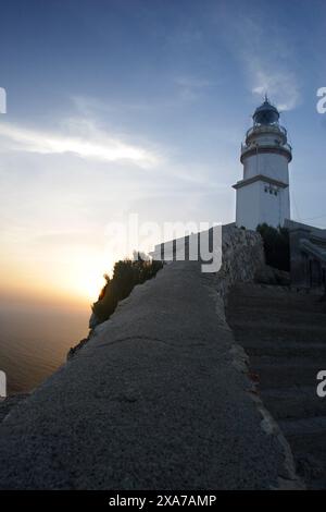Europa, Spanien, Mallorca, Leuchtturm, Cap Formentor Stockfoto