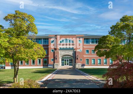 HANNIBAL, MO, USA - 20. OKTOBER 2023: Eintritt zum Campus der Hannibal-LaGrange University. Stockfoto