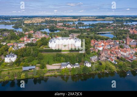 Schloss Ploen am Ploensee, Schleswig-Holstein, Deutschland Stockfoto