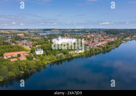 Schloss Ploen am Ploensee, Schleswig-Holstein, Deutschland Stockfoto