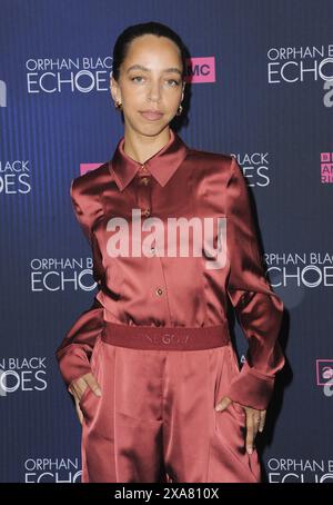 Los Angeles, Kalifornien, USA. CA. 4. Juni 2024. Hayley Law at Arrivals for ORPHAN BLACK: ECHOES Premiere, The West Hollywood EDITION, Los Angeles, CA, 04. Juni 2024. Quelle: Elizabeth Goodenough/Everett Collection/Alamy Live News Stockfoto