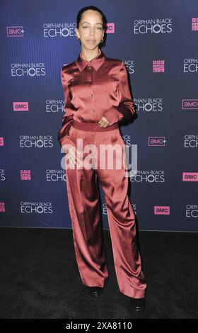 Los Angeles, Kalifornien, USA. CA. 4. Juni 2024. Hayley Law at Arrivals for ORPHAN BLACK: ECHOES Premiere, The West Hollywood EDITION, Los Angeles, CA, 04. Juni 2024. Quelle: Elizabeth Goodenough/Everett Collection/Alamy Live News Stockfoto