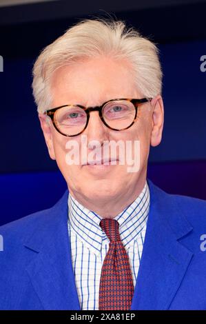 Theo Koll in der ARD-Talkshow maischberger im Studio Berlin Adlershof. Berlin, 04.06.2024 *** Theo Koll in der ARD Talkshow maischberger im Studio Berlin Adlershof Berlin, 04 06 2024 Foto:XT.xBartillax/xFuturexImagex maischberger0406 4606 Stockfoto