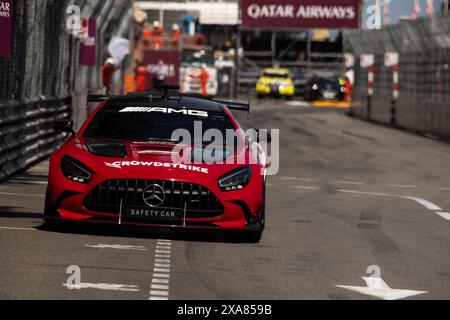 Monte-Carlo, Monaco - 26. MAI 2024, Safety Car, Formel-1-Grand Prix von Monaco 2024 Stockfoto