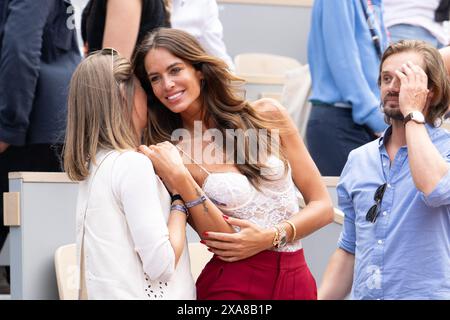 Paris, Frankreich. Juni 2024. Jade Lagardere nimmt am 4. Juni 2024 an den French Open im Roland Garros 2024 in Paris Teil. Foto: Laurent Zabulon/ABACAPRESS. COM Credit: Abaca Press/Alamy Live News Stockfoto