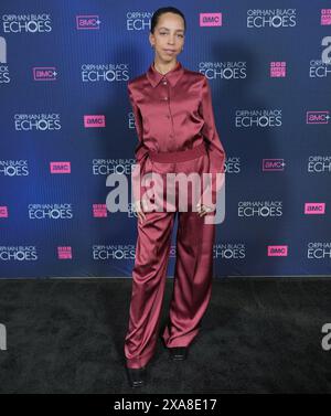 Los Angeles, USA. Juni 2024. Hayley Law bei The ORPHAN BLACK: ECHOES Screening in der West Hollywood EDITION in West Hollywood, CA am Dienstag, 4. Juni 2024. (Foto: Sthanlee B. Mirador/SIPA USA) Credit: SIPA USA/Alamy Live News Stockfoto