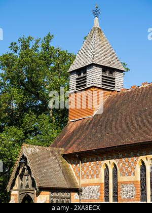 St Mary the Virgin Church, Silchester, Hampshire, England, Vereinigtes Königreich, GB Stockfoto