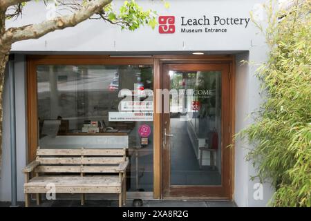 The Leach Pottery, St. Ives, Cornwall, England, Großbritannien, 2024 Stockfoto