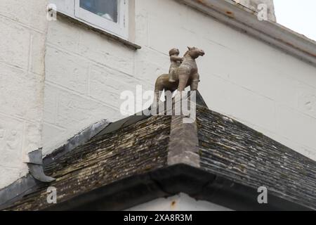 The Leach Pottery, St. Ives, Cornwall, England, Großbritannien, 2024 Stockfoto