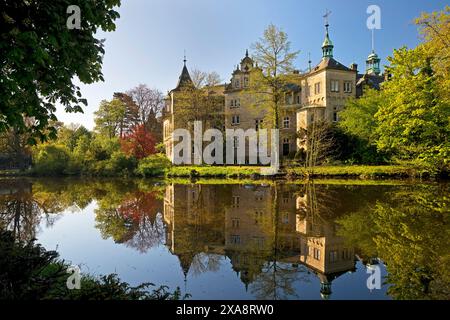 Schloss Bueckeburg, Stammsitz des Hauses Schaumburg-Lippe, Deutschland, Niedersachsen, Bueckeburg Stockfoto