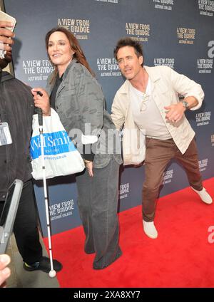 London, Großbritannien. Juni 2024. Sarah Parish und James Murray spielen Presss Night, Theatre Royal Haymarket, Suffolk Street, am Dienstag, den 4. Juni 2024 in London, England, Großbritannien. CAP/CAN ©CAN/Capital Pictures Credit: Capital Pictures/Alamy Live News Stockfoto