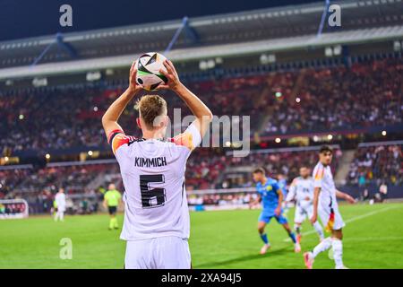 Joshua Kimmich, DFB 6 im Freundschaftsspiel DEUTSCHLAND, Ukraine. , . Am 3. Juni 2024 in Nürnberg. Fotograf: ddp Images/STAR-Images Credit: ddp Media GmbH/Alamy Live News Stockfoto