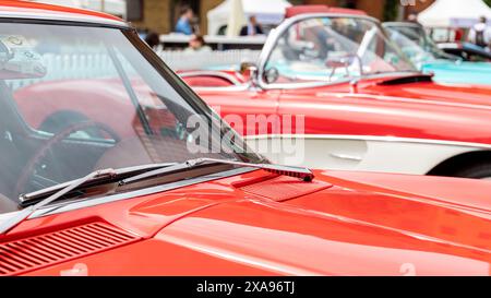 Chevrolet Corvette auf dem Londoner Concours 2024 Stockfoto