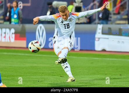 Maximilian Mittelstaedt, DFB 18 im Freundschaftsspiel DEUTSCHLAND, Ukraine. , . Am 3. Juni 2024 in Nürnberg. Fotograf: ddp Images/STAR-Images Credit: ddp Media GmbH/Alamy Live News Stockfoto