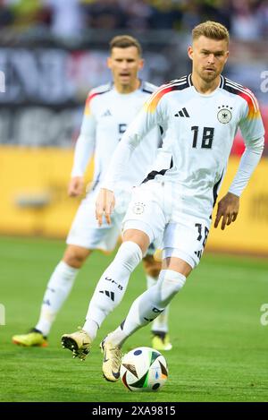 Maximilian Mittelstaedt, DFB 18 im Freundschaftsspiel DEUTSCHLAND, Ukraine. , . Am 3. Juni 2024 in Nürnberg. Fotograf: ddp Images/STAR-Images Credit: ddp Media GmbH/Alamy Live News Stockfoto