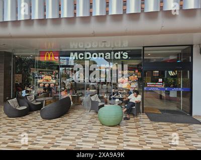 Udon Thani, Thailand - 05.06.2024: McDonald's Restaurant in Udon Thani Thailand Stockfoto