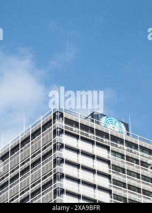 Bonn, Deutschland, Deutschland. Juni 2024. Das Äußere des Hauptgebäudes des UN Campus Bonn. (Kreditbild: © Bianca Otero/ZUMA Press Wire) NUR REDAKTIONELLE VERWENDUNG! Nicht für kommerzielle ZWECKE! Stockfoto