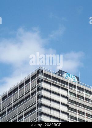 Bonn, Deutschland, Deutschland. Juni 2024. Das Äußere des Hauptgebäudes des UN Campus Bonn. (Kreditbild: © Bianca Otero/ZUMA Press Wire) NUR REDAKTIONELLE VERWENDUNG! Nicht für kommerzielle ZWECKE! Stockfoto