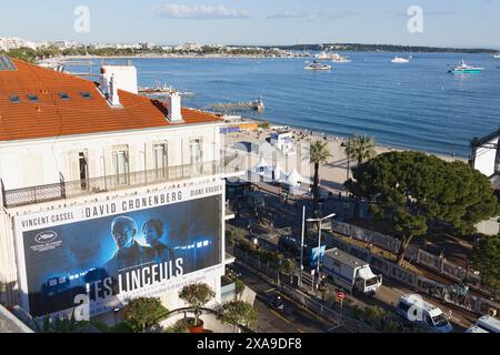 Cannes, Frankreich. Mai 2024. Cannes, Frankreich. Quelle: Gerard Crossay/Alamy Stock Photo Stockfoto