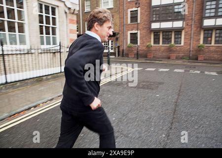 Timothy John Bevan CBE Filmproduzent im Working title Films Studio in London, Großbritannien. Stockfoto