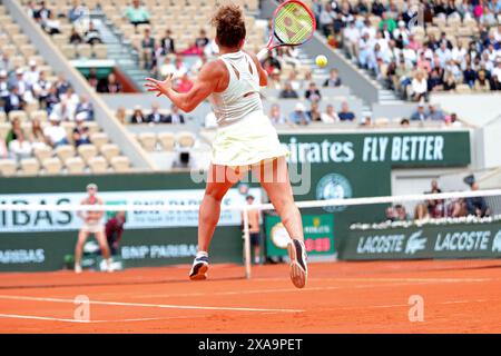 Roland Garros, Paris, Frankreich. Juni 2024. 2024 French Open Tennis Turnier, Tag 11; Credit: Action Plus Sports/Alamy Live News Stockfoto