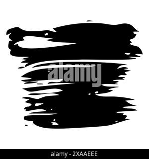 Skizzieren Sie Scribble Swiar. Handgezeichnete Kritzelflecken. Vektorabbildung. Stock Vektor