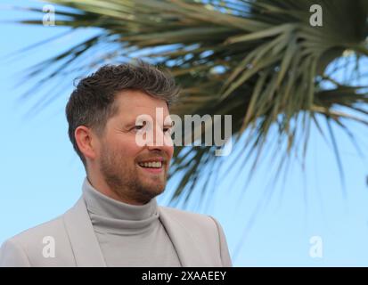 Cannes, Frankreich. Mai 2024. Pierre Deladonchamps beim Dog on Trial (Le procès du Chien) Filmfoto beim 77. Filmfestival von Cannes. Quelle: Doreen Kennedy/Alamy Live News. Stockfoto