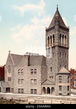 First Church of Christ Scientist, Boston, um 1901 Stockfoto