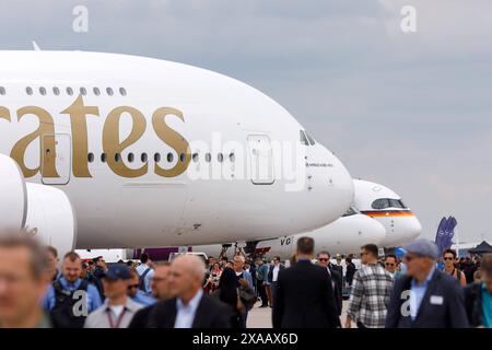 ILA 2024 DEU/Deutschland/Brandenburg/Selchow, 05.06.2024, Eroeffnung ILA 2024 Internationale Luft- und Raumfahrtausstellung. *** ILA 2024 DEU Deutschland Brandenburg Selchow, 05 06 2024, Eröffnung der ILA 2024 Internationale Luft- und Raumfahrtausstellung AF ILA2024 73833 Stockfoto