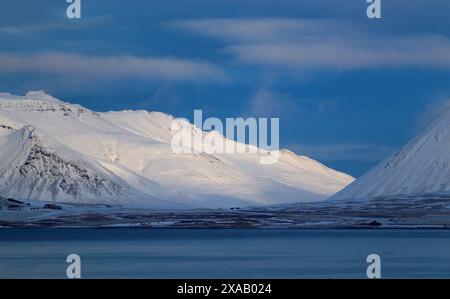 Landschaft in der Nähe von Kirkjufell Mountain, Snaefellsnes Peninsula, West Island, Polarregionen Stockfoto