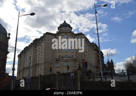 Das Bristol Marriott Royal Hotel. Bristol, England, Vereinigtes Königreich. Februar 2024. Stockfoto