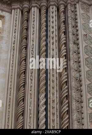 Duomo di Orvieto, Orvieto, Italien Stockfoto