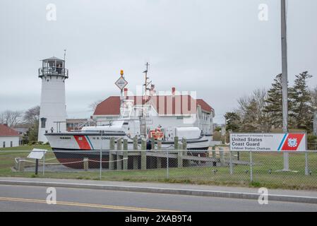 Die US-Küstenwache in Chatham, Cape Cod, Massachusetts Stockfoto